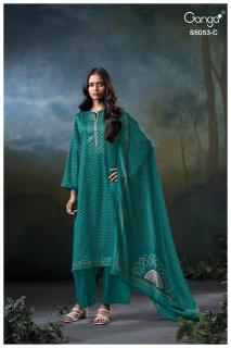 Ganga diantha 5053 wholesale kurtis dress material sarees bengaluru karnataka